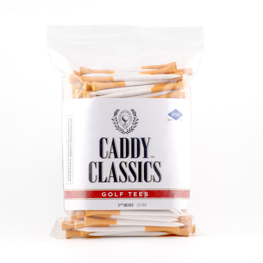 Royal Reds™ Cigarette-Style Bamboo Tees - 100 Count