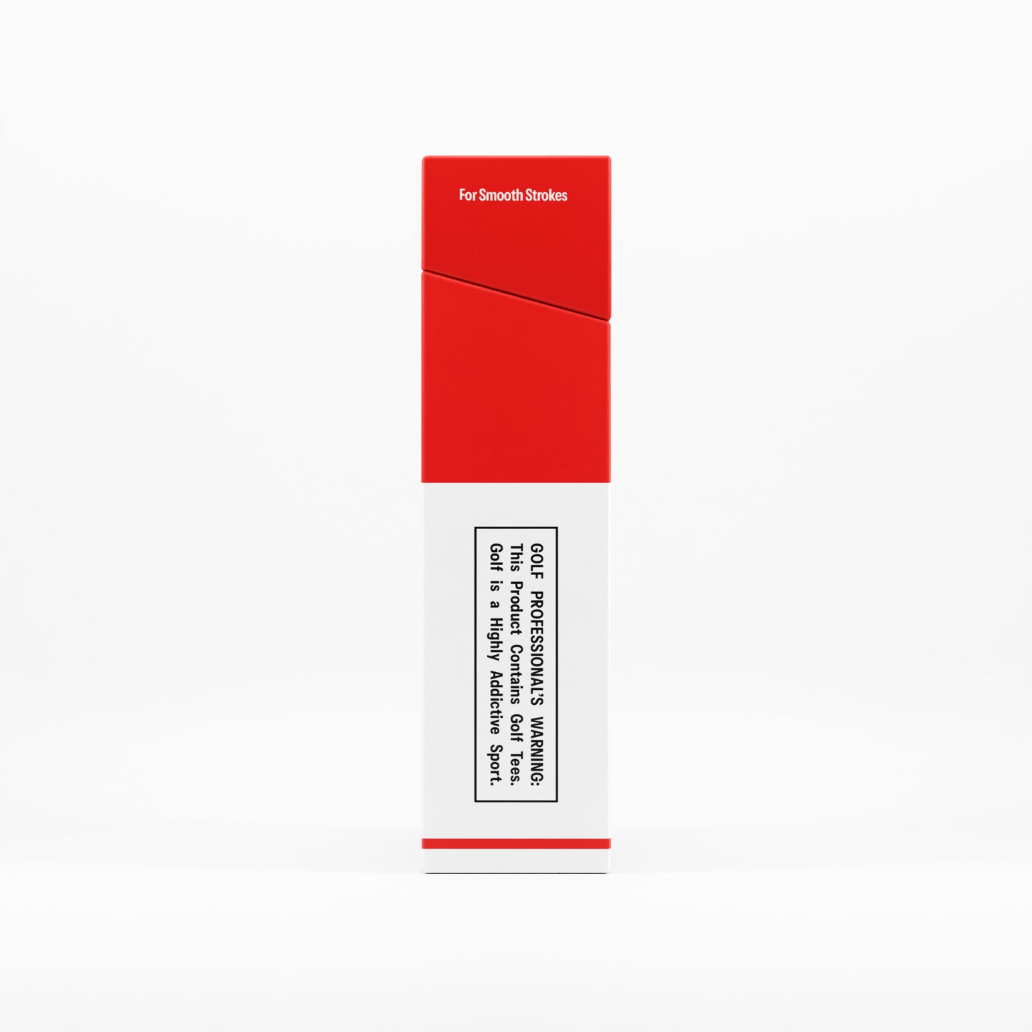 Royal Reds | Golf Tee Holder + 10 Bamboo 2¾ Inch Tees