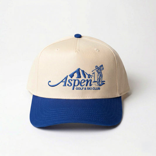 Aspen Golf and Ski Club Hat Blue