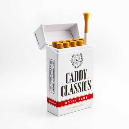 Royal Reds | Reusable Golf Tee Holder