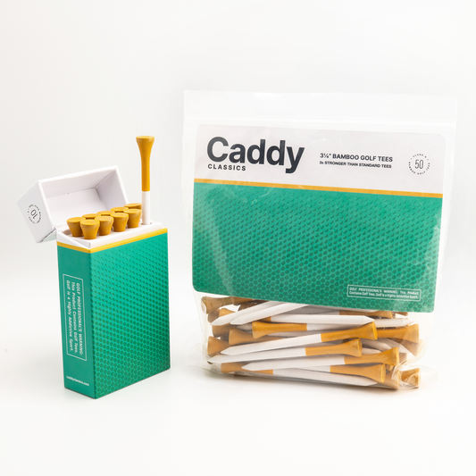 New Par Golf Tee Holder + 50 Golf Tees