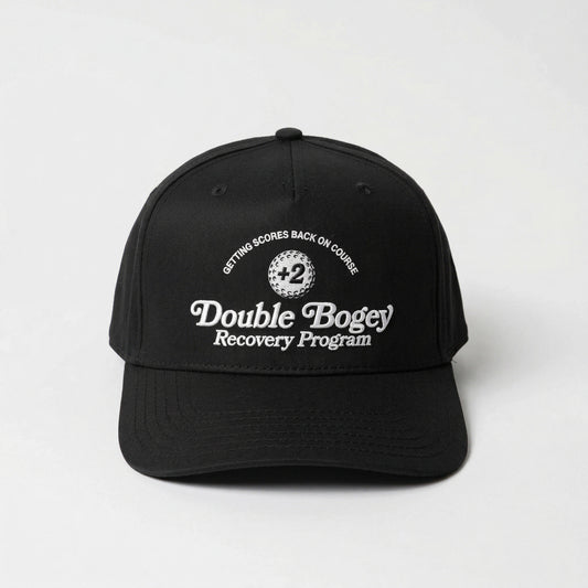 Double Bogey Recovery Program Hat Black
