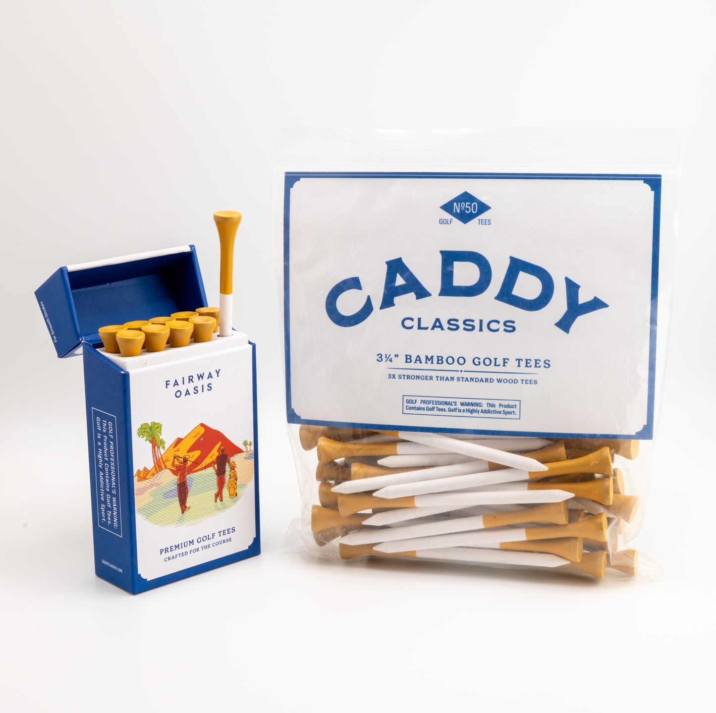 Fairway Oasis Tee Holder + 50 Golf Tees