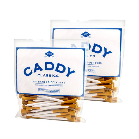50 Bamboo 3¼ Inch Golf Tees (2x Pack)