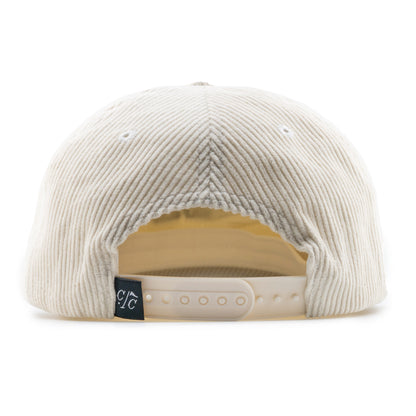 White Caddy Classics hat back