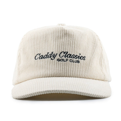 White caddy classics hat front view