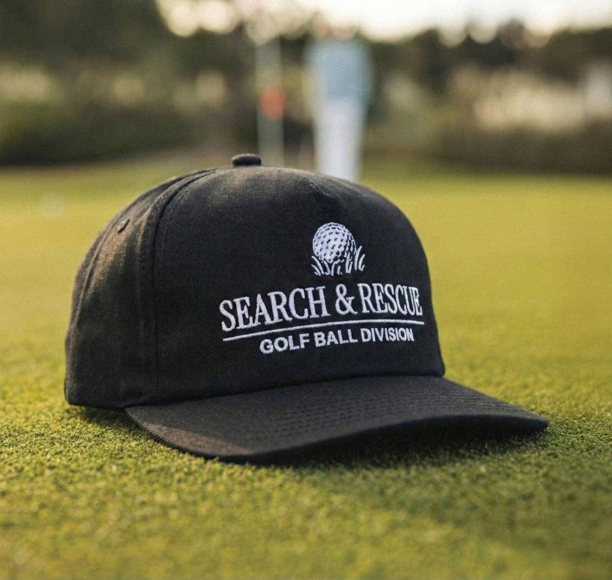 Search & Rescue golf hat — lifestyle shot