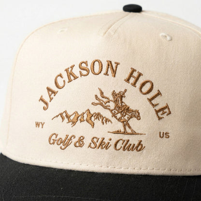 Jackson Hole Golf & Ski Club Hat Gold