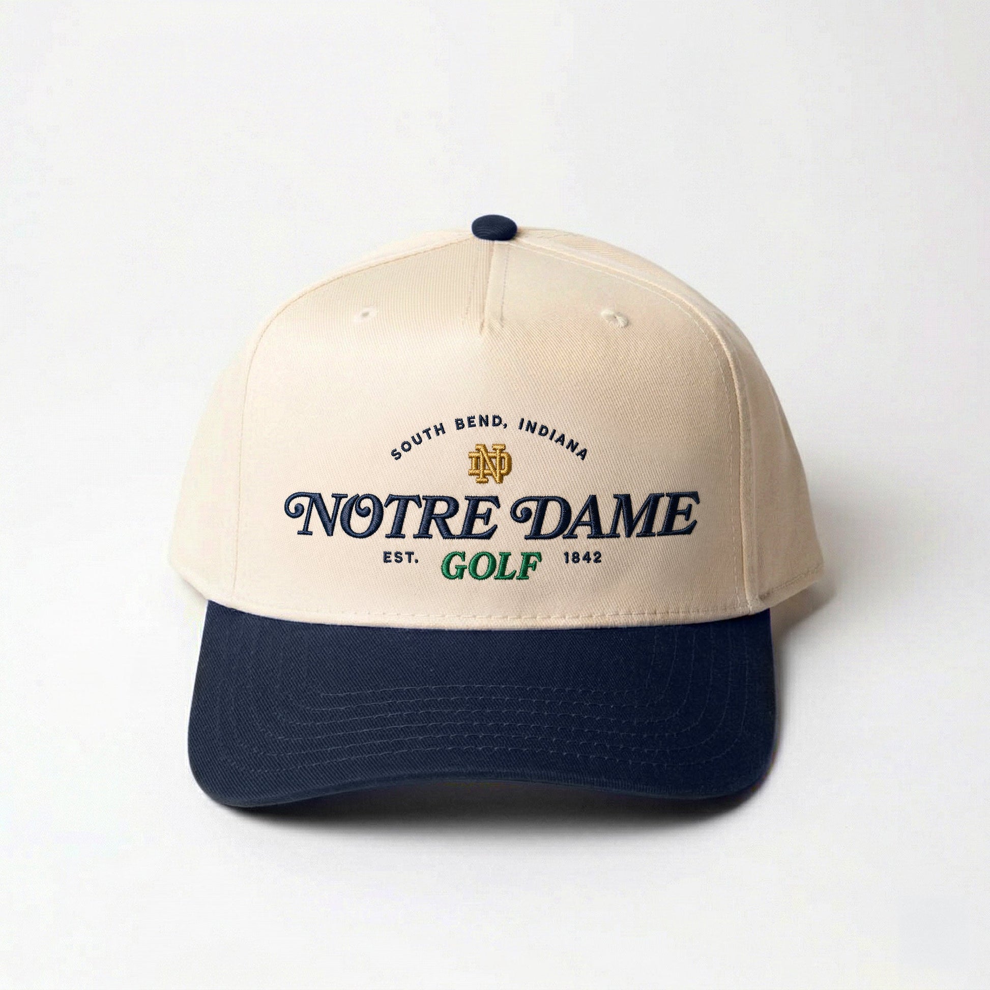 Notre Dame Legacy Stamp Hat front