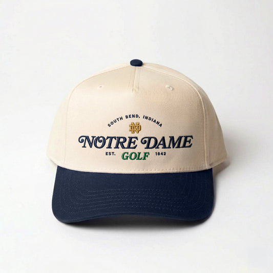 Notre Dame Legacy Stamp Hat front