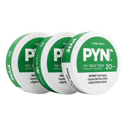 PYN™ 1½" Golf Tees (3x Pack)