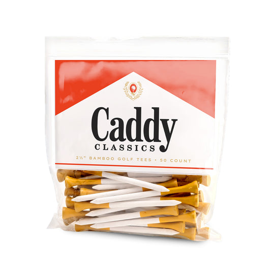 Royal Reds Refill | 50 Bamboo 2¾ Inch Golf Tees