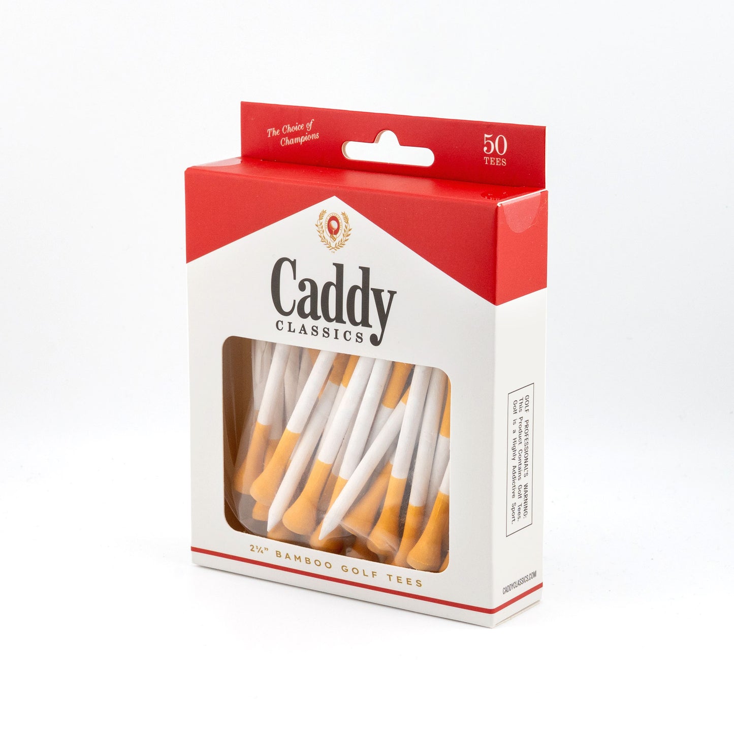 Bamboo 2¾ Inch Golf Tees (2x Pack)