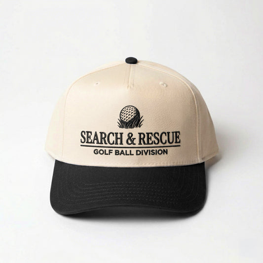 Search & Rescue Golf Ball Division Two Tone Hat