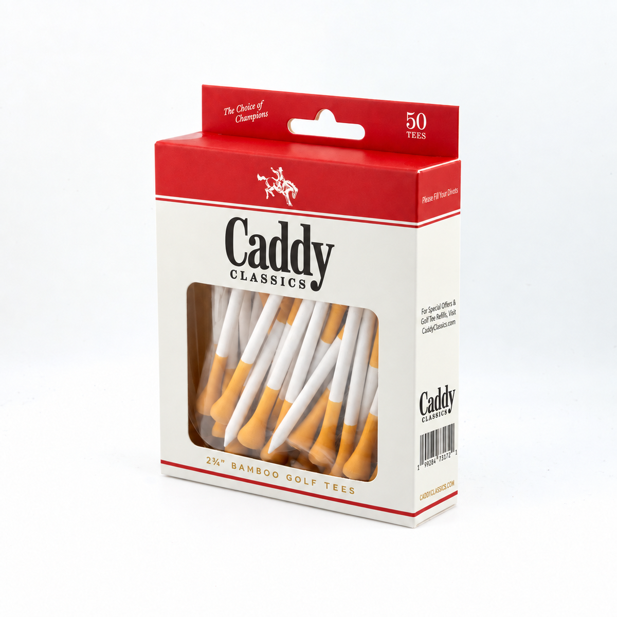50 Bamboo 2¾ Inch Golf Tees