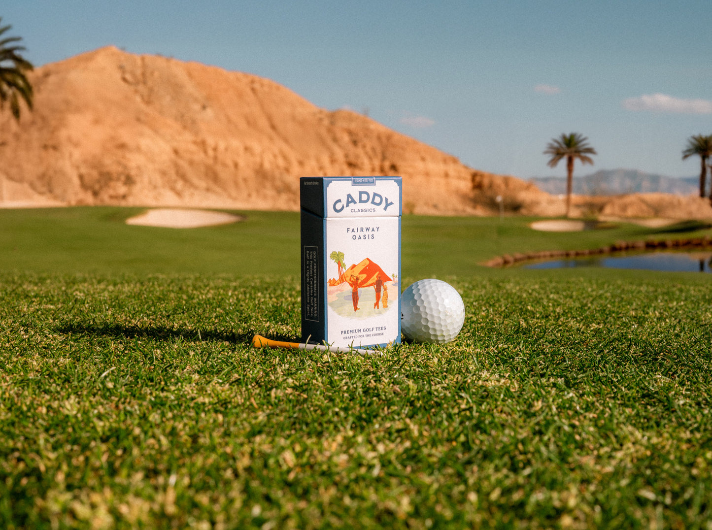 Fairway Oasis | Reusable Golf Tee Holder
